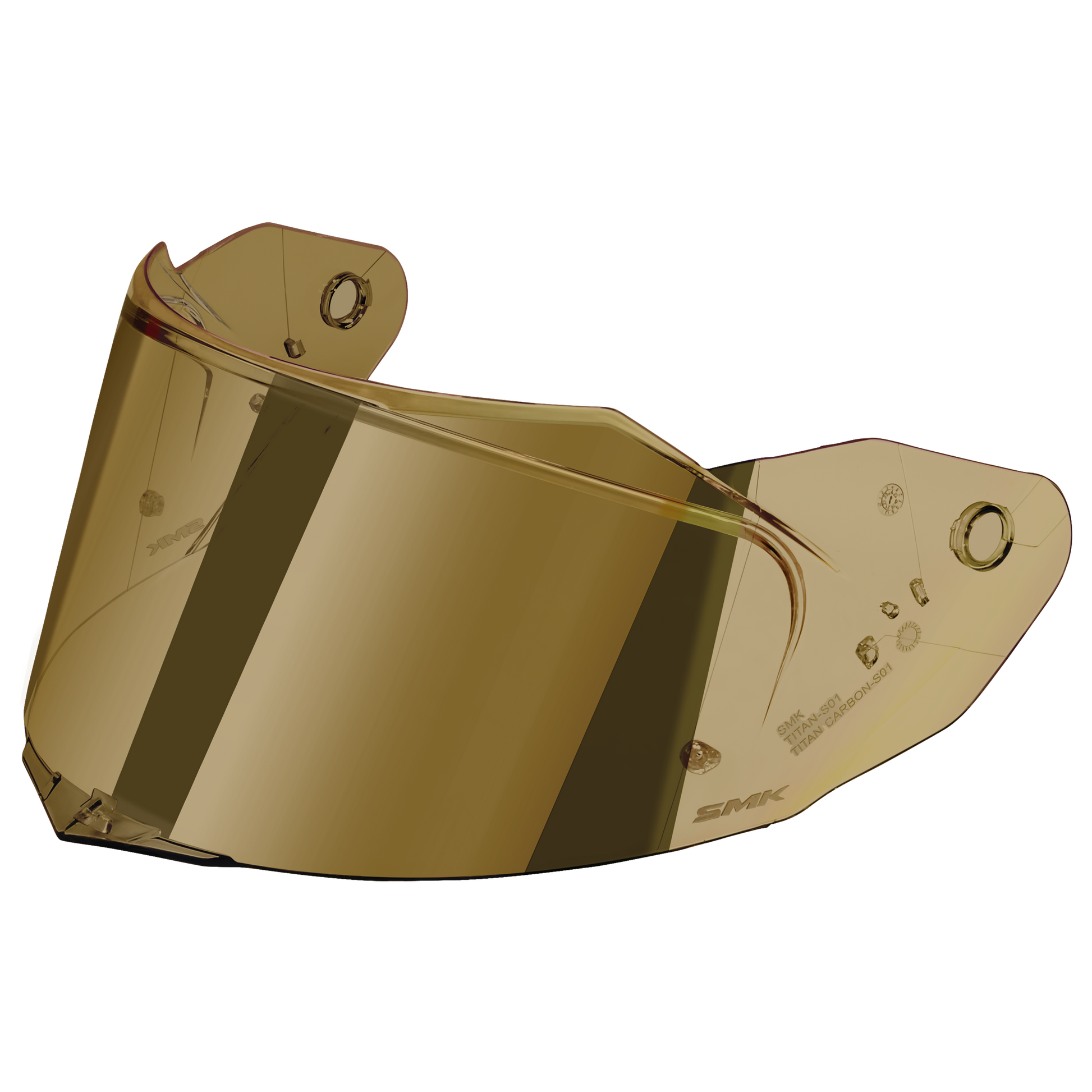 TITAN S01 GOLD MIRROR OUTER SHIELD 70R