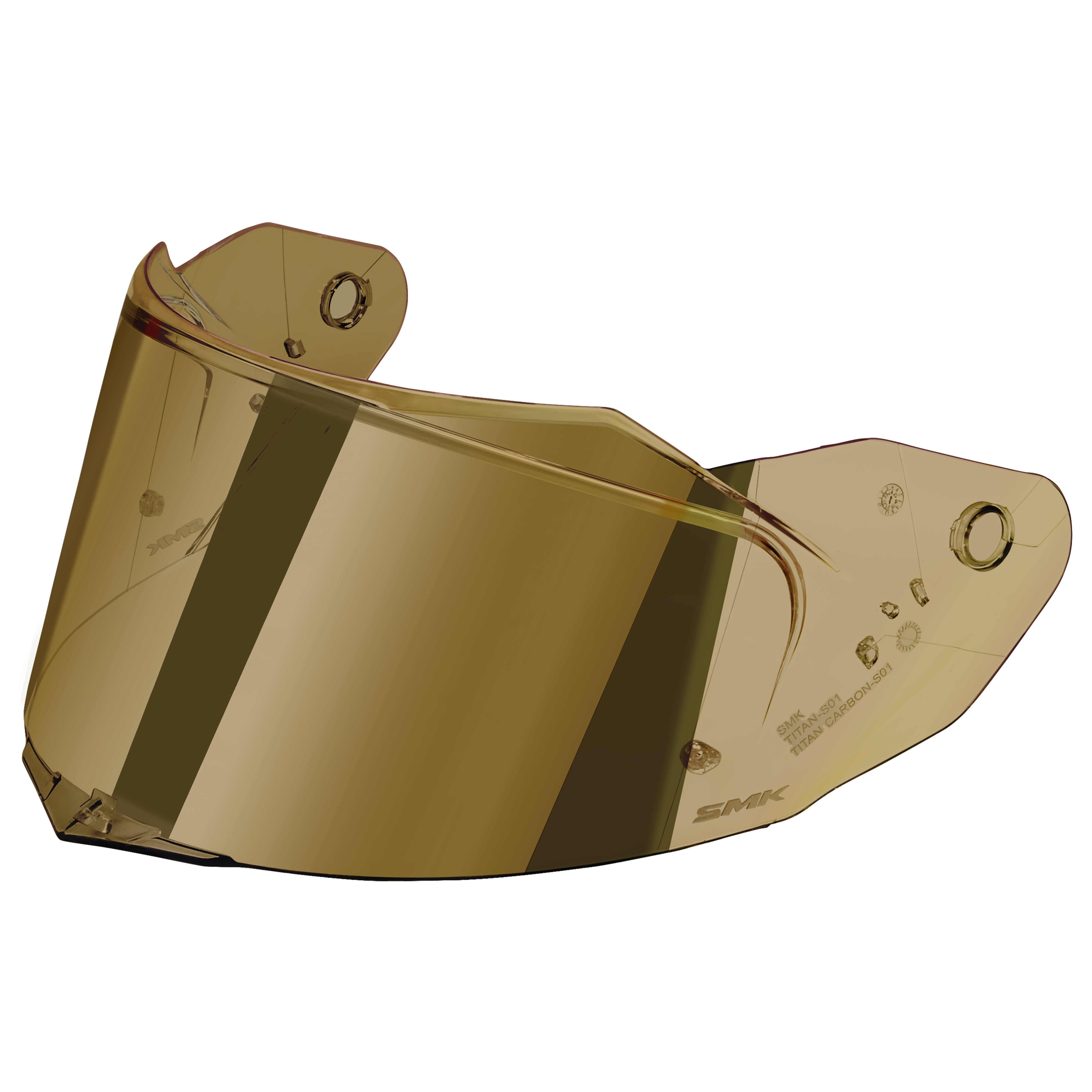 TITAN S01 GOLD MIRROR OUTER SHIELD 70R
