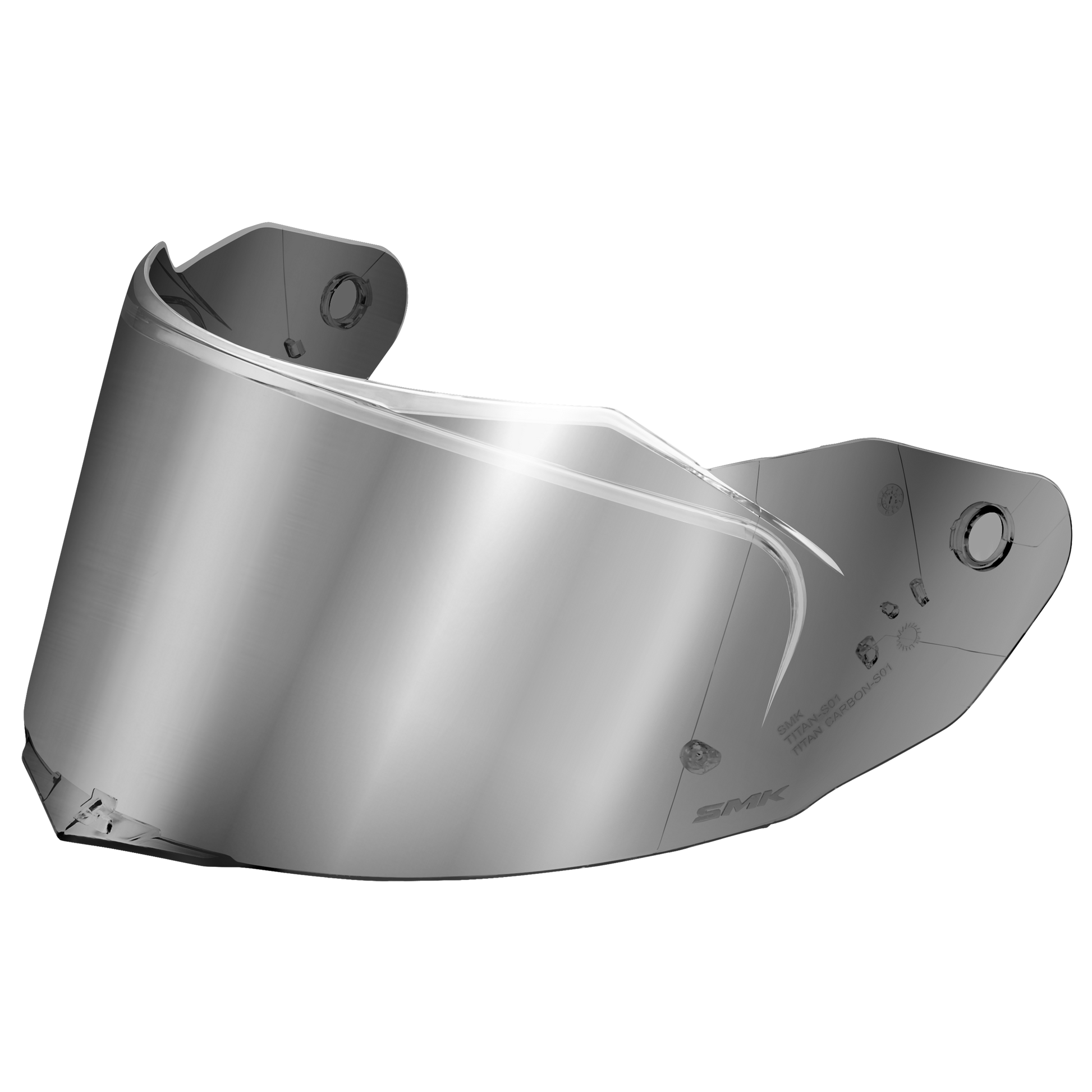 TITAN S01 SILVER MIRROR ON SMOKE OUTER SHIELD 70R