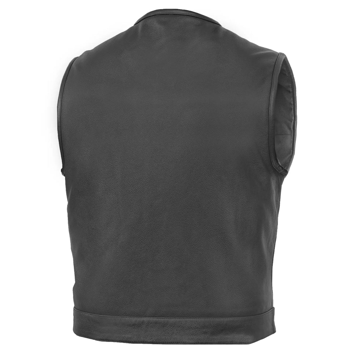 Target Lowcut Mens Leather Motorcycle Vest