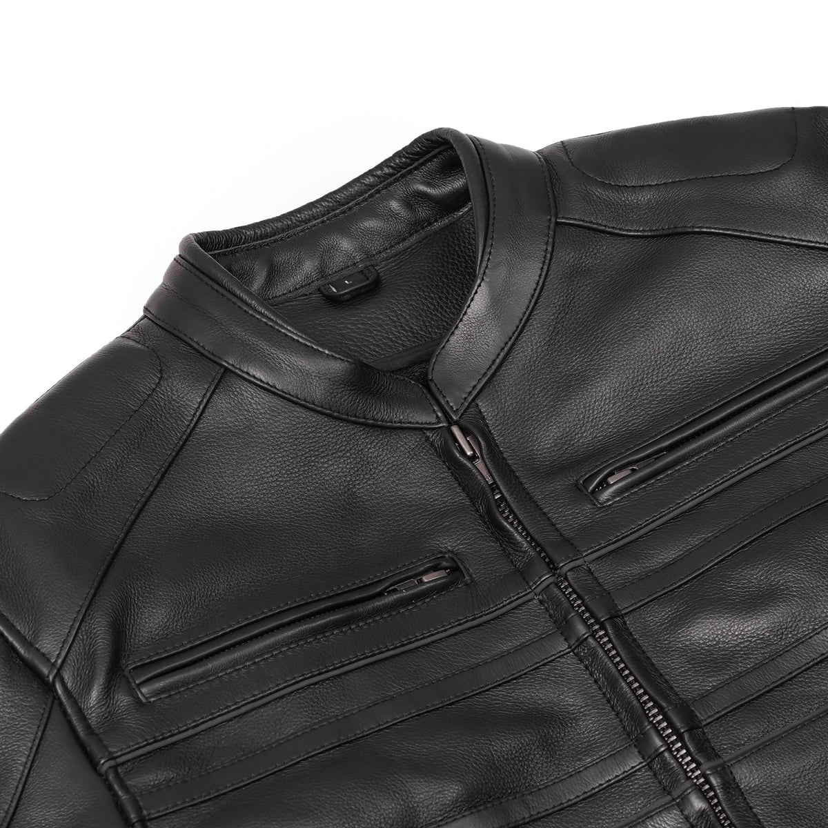 Tarmac Mens Leather Motorcycle Jacket