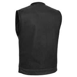 Titan Shade Eclipse™ Mens Motorcycle Leather Vest