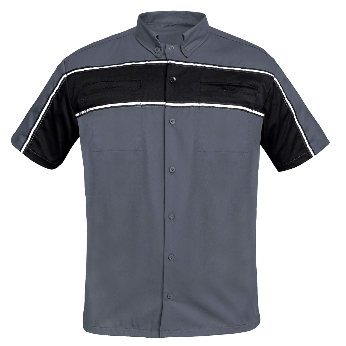 TitanStripe – Cotton Work Shirt