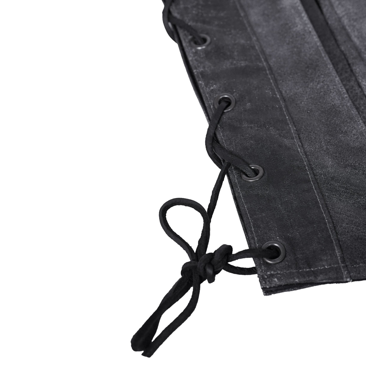 Tomstone Mens Leather Motorcycle Vest