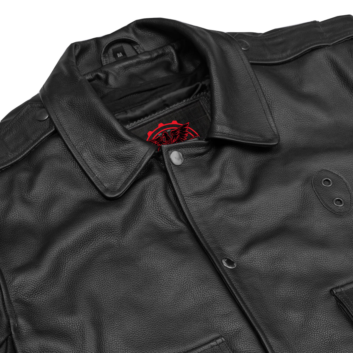 Torian™ Men’s Leather Motorcycle Jacket
