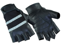 ToughGrip™ Men's leather Fingerless gloves
