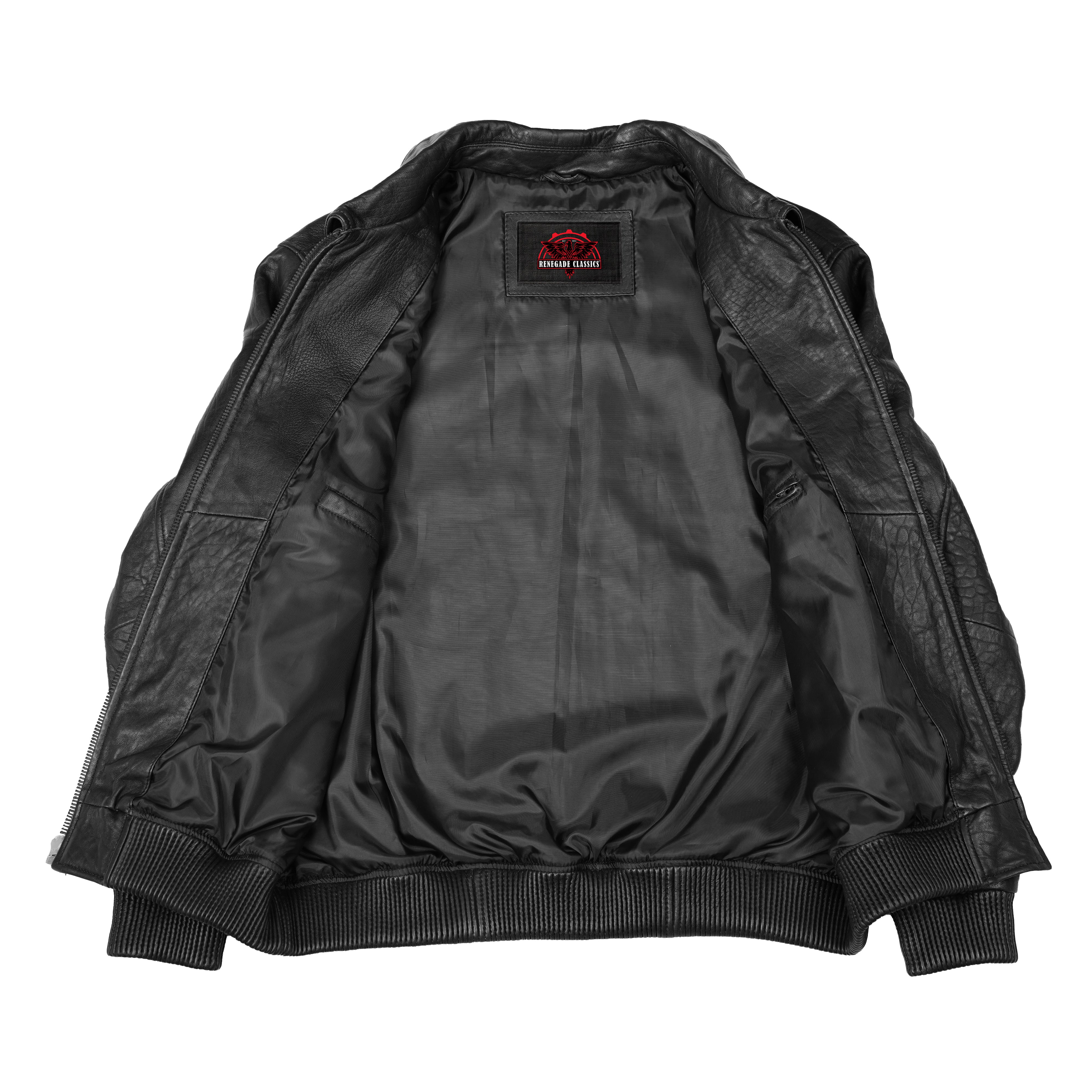 Traveler™ Men's Fashion Black Leather Jacket