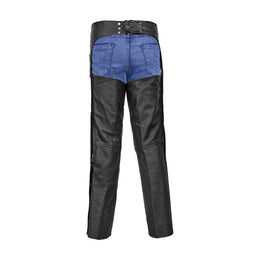 Traza™ Unisex Leather Motorcycle Chaps