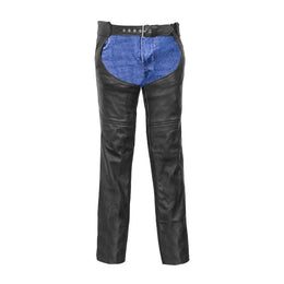 Traza™ Unisex Leather Motorcycle Chaps