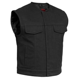 Tredson™ Lowcut Mens Canvas Motorcycle Vest