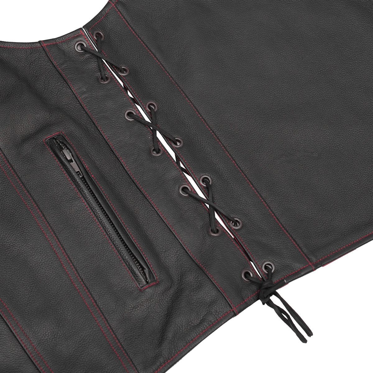 Tribute™ Mens Leather Motorcycle Vest