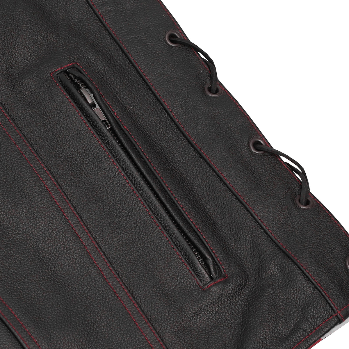 Tribute™ Mens Leather Motorcycle Vest