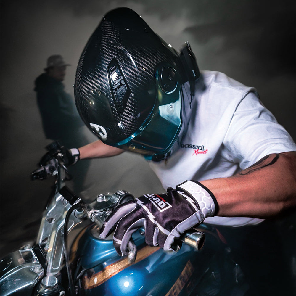daytona motorcycle helmets D.O.T. & ECE Daytona C6 PRO- Grey Carbon Fiber 2XL