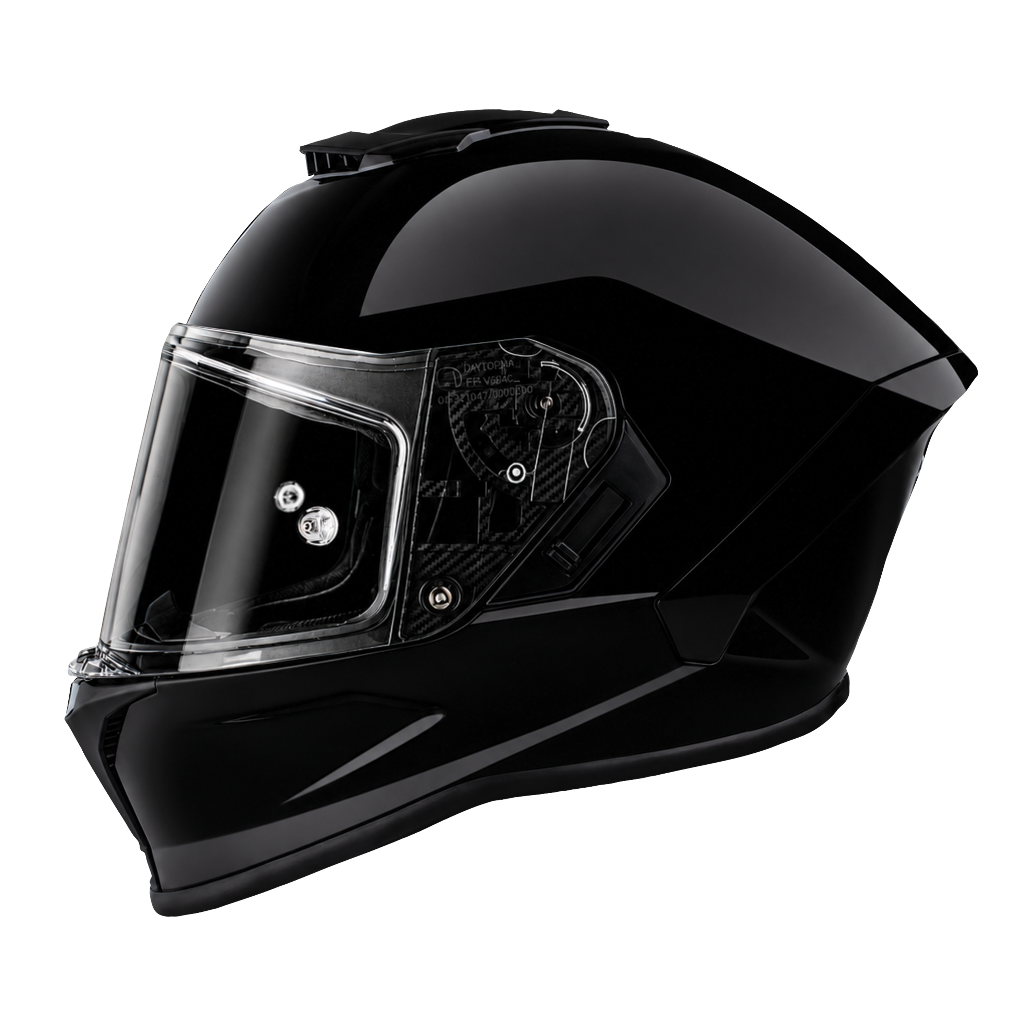 D.O.T. & ECE Daytona Viper- Hi-Gloss Black