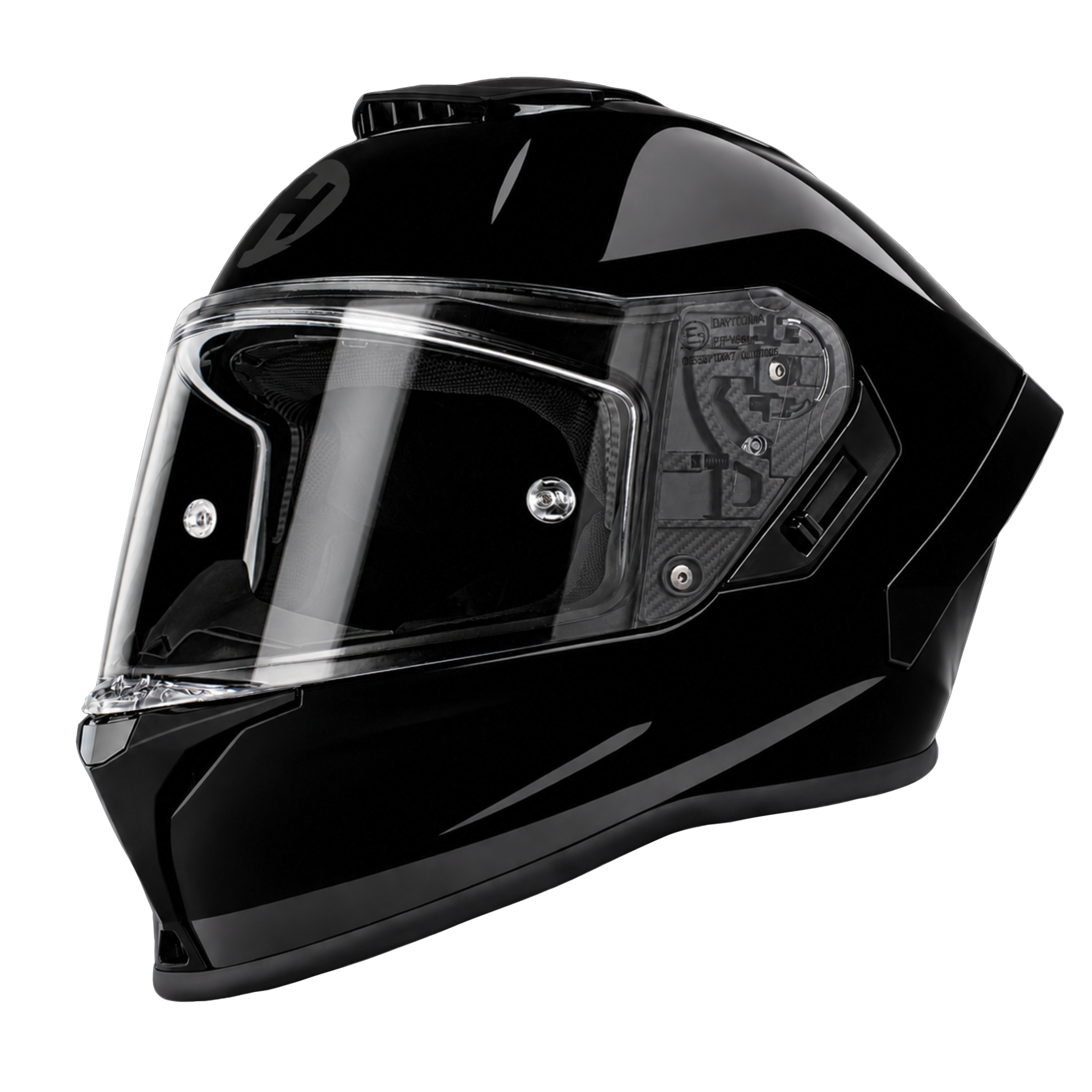 D.O.T. & ECE Daytona Viper- Hi-Gloss Black