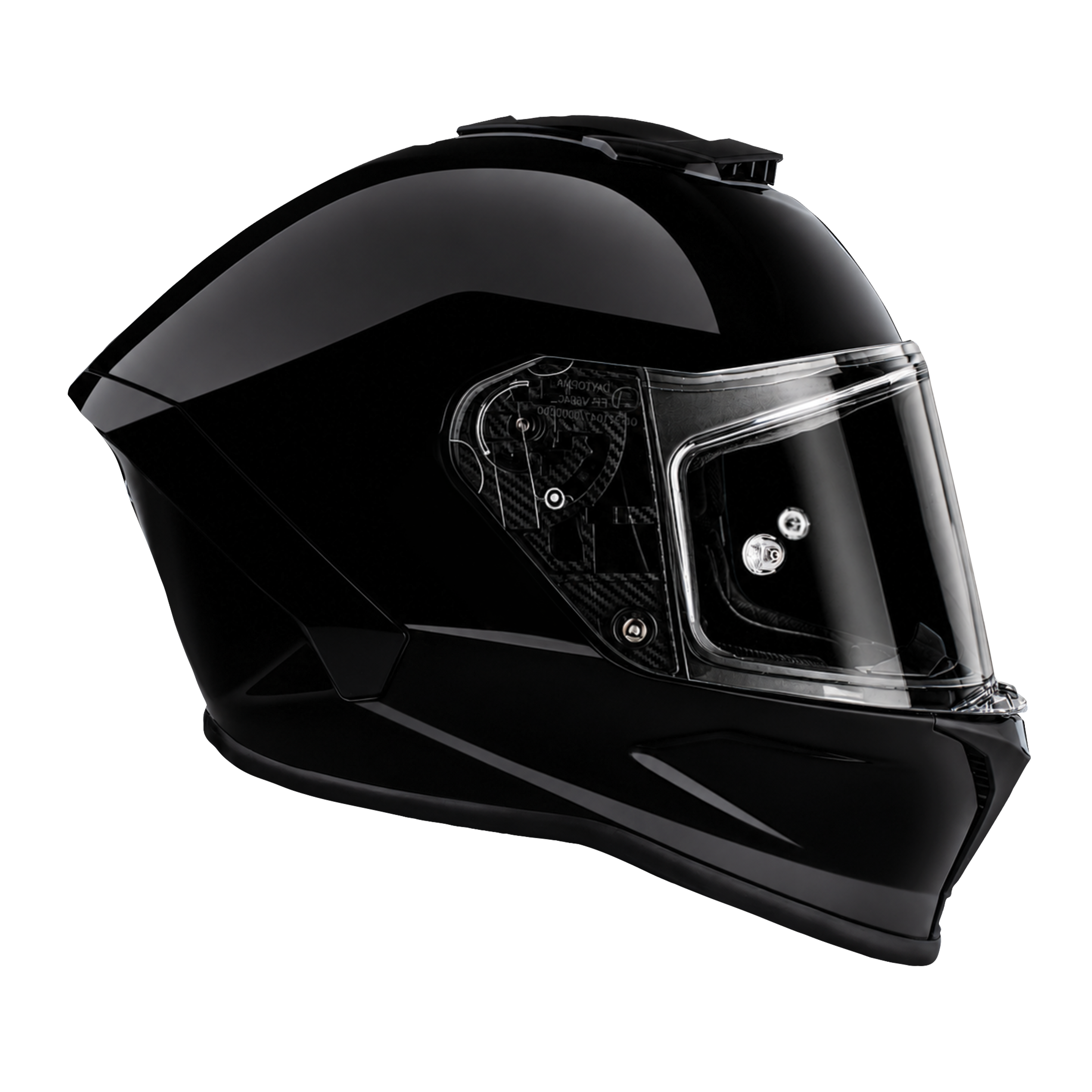 D.O.T. & ECE Daytona Viper- Hi-Gloss Black