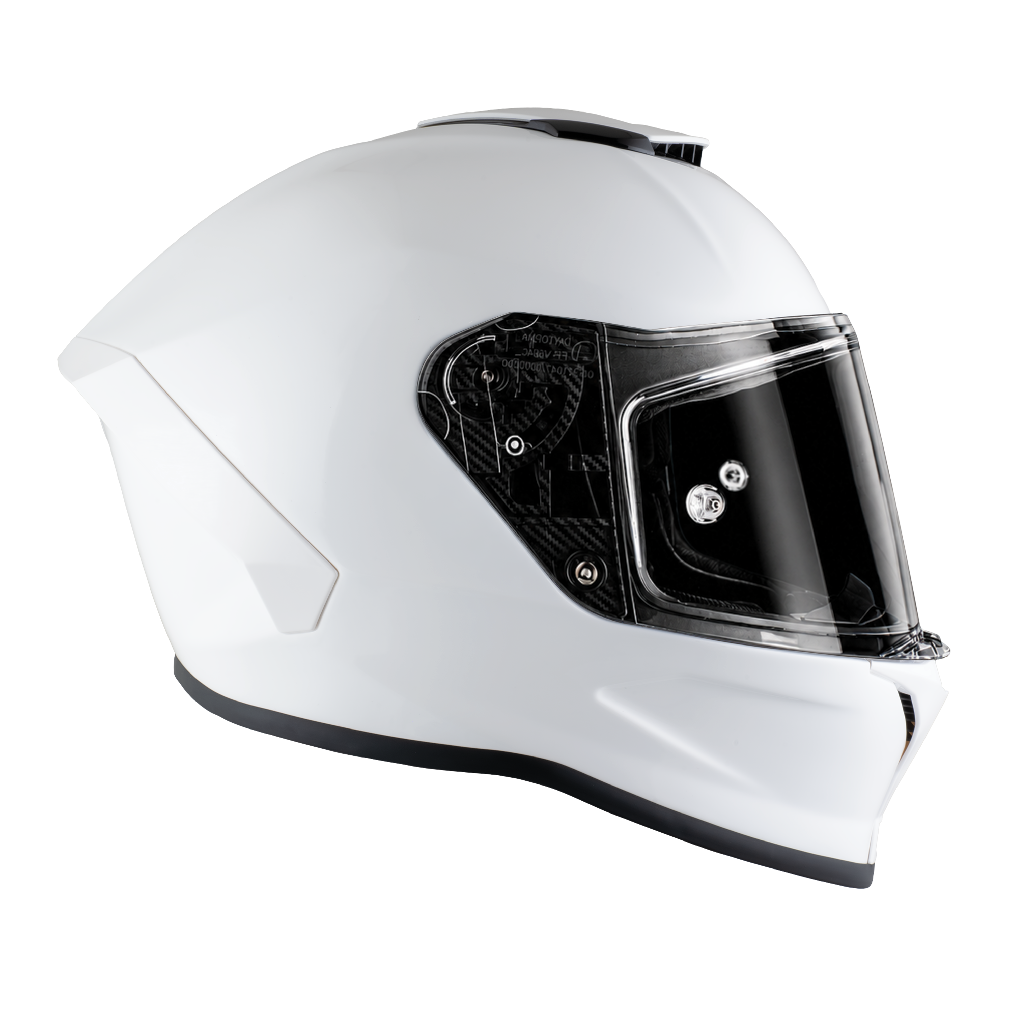 D.O.T. & ECE Daytona Viper- Hi-Gloss White