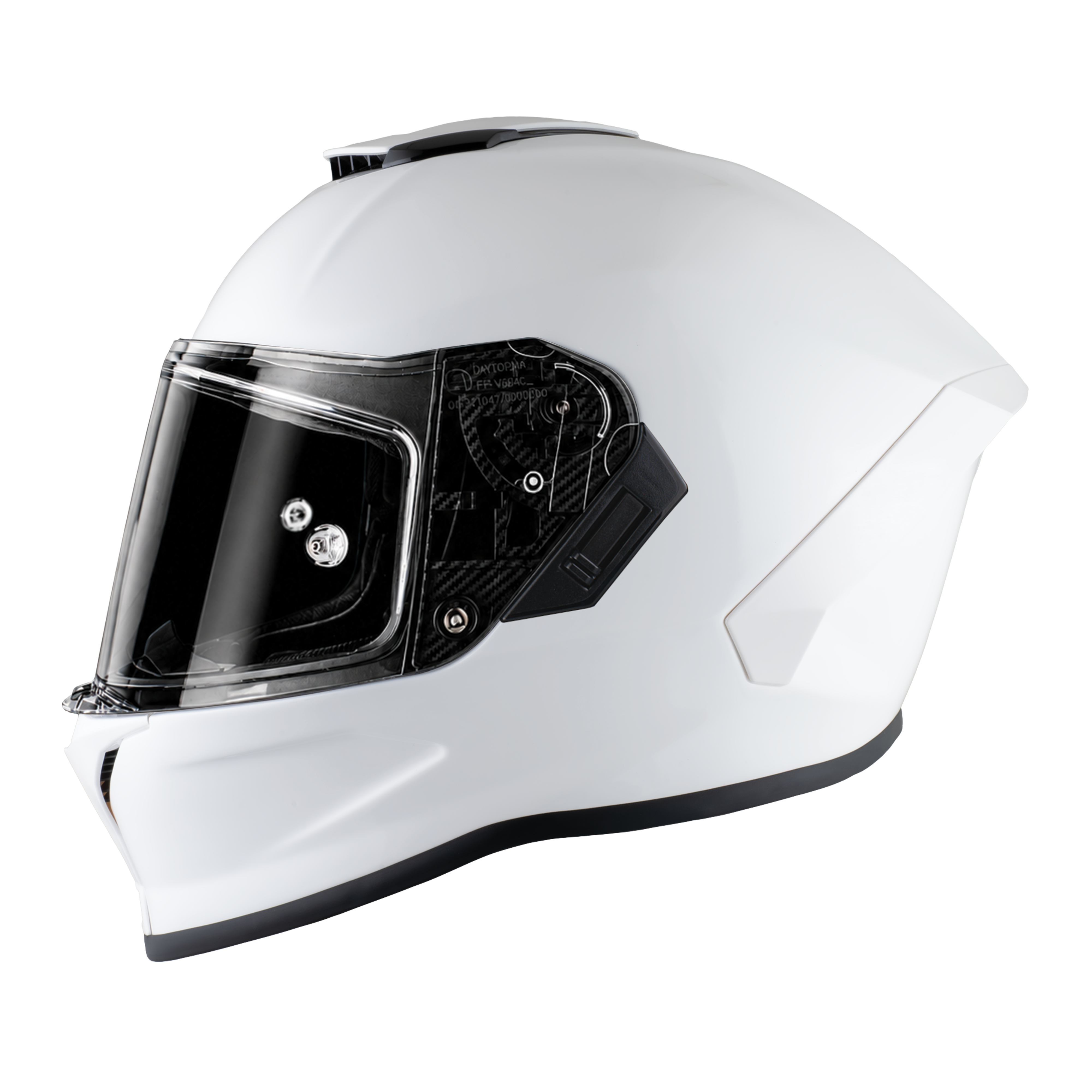 D.O.T. & ECE Daytona Viper- Hi-Gloss White