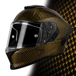 D.O.T. & ECE Daytona Viper- Gold Carbon Fiber