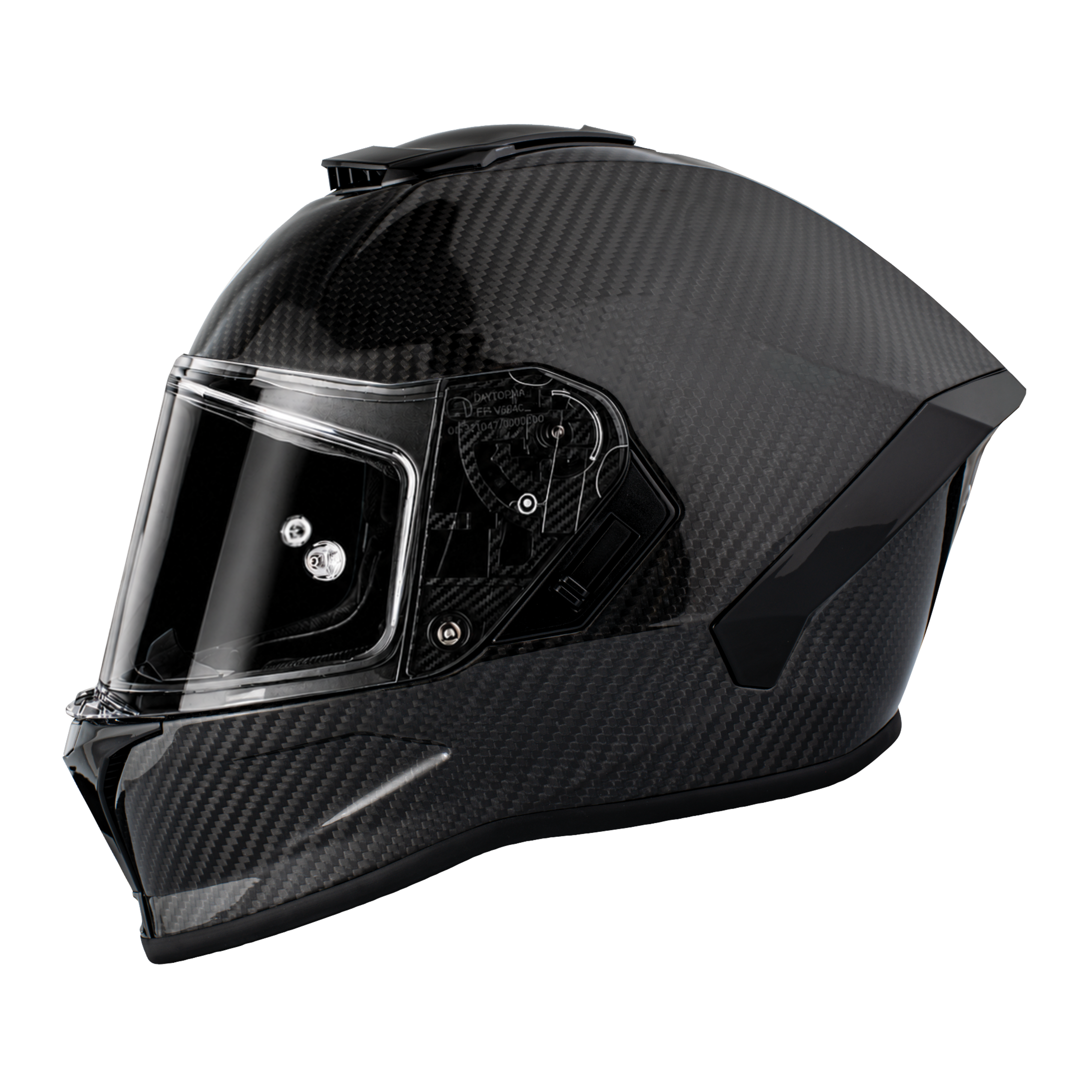 D.O.T. & ECE Daytona Viper- Grey Carbon Fiber