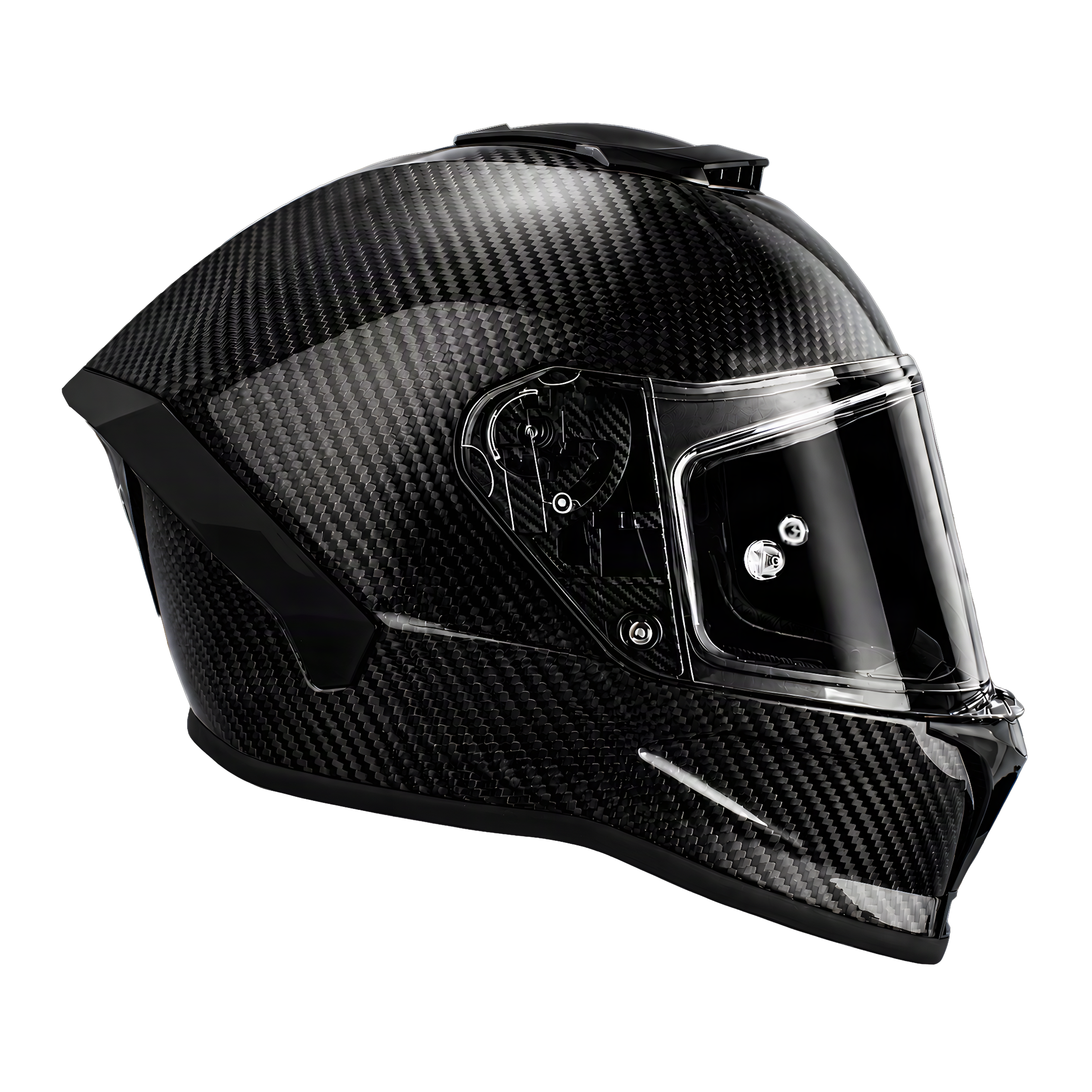 D.O.T. & ECE Daytona Viper- Grey Carbon Fiber