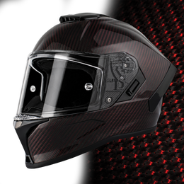 D.O.T. & ECE Daytona Viper- Red Carbon Fiber
