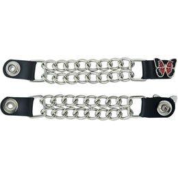 VE155RD Vest Extender - Butterfly Red Vest Extenders Warhawk Customs