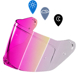 Viper Shield Outer- Photochromic Pink