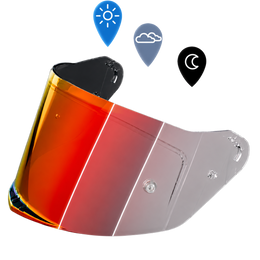 Viper Shield Outer- Photochromic Red
