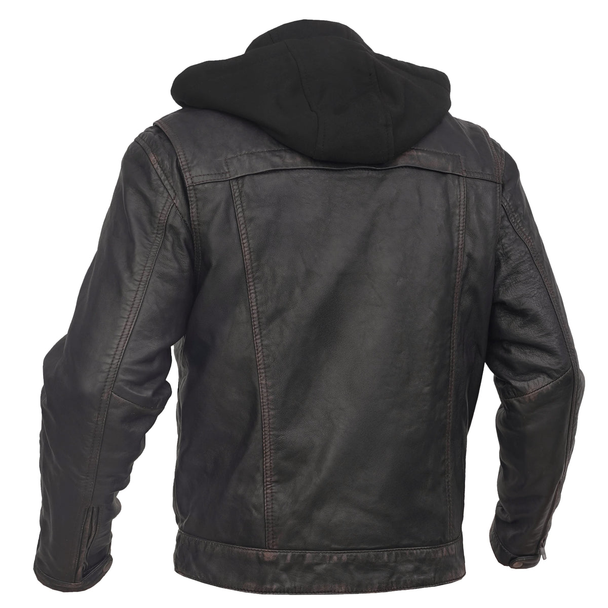 Vance™ Men's Leather Motorcycle Jacket