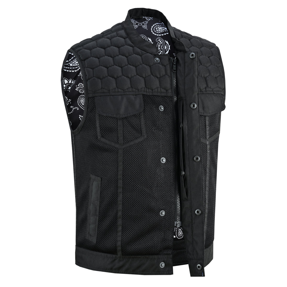 Vanguard ™ Mens Motorcycle Mesh Vest