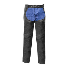 Velex™ Unisex Leather Motorcycle Chaps