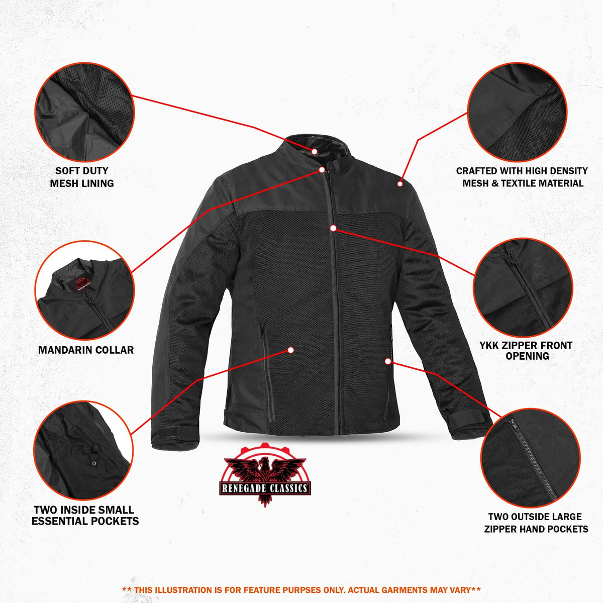 VentraFlow Women’s Mesh Motorcycle Jacket
