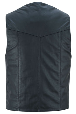 Vestige™ Mens Leather Motorcycle Vest