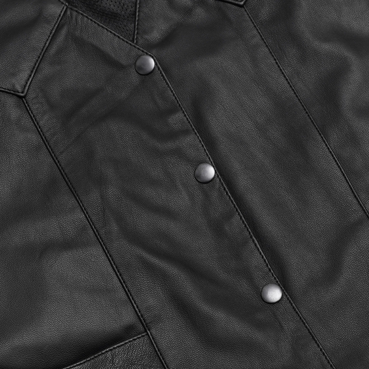Volto™ Womens Leather Motorcycle Vest