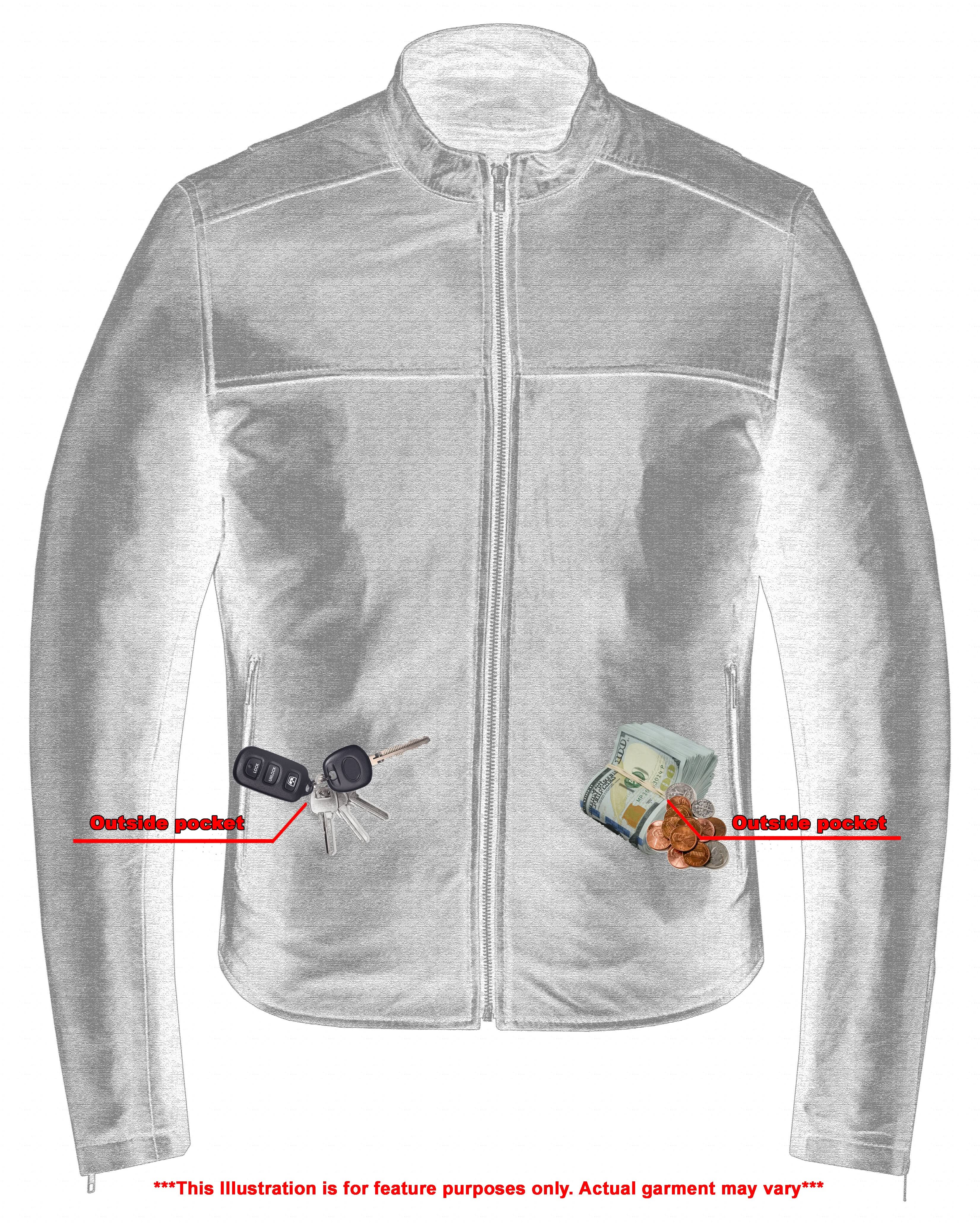 Regime Men’s Fashion Leather Jacket Men's Leather Jackets Renegade Classics