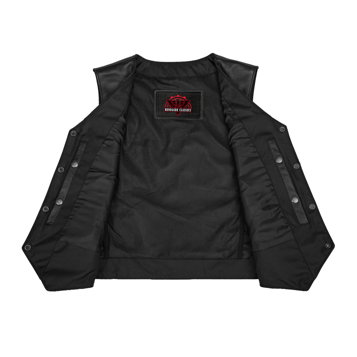 Wild Orchid™ Womens Leather Motorcycle Vest
