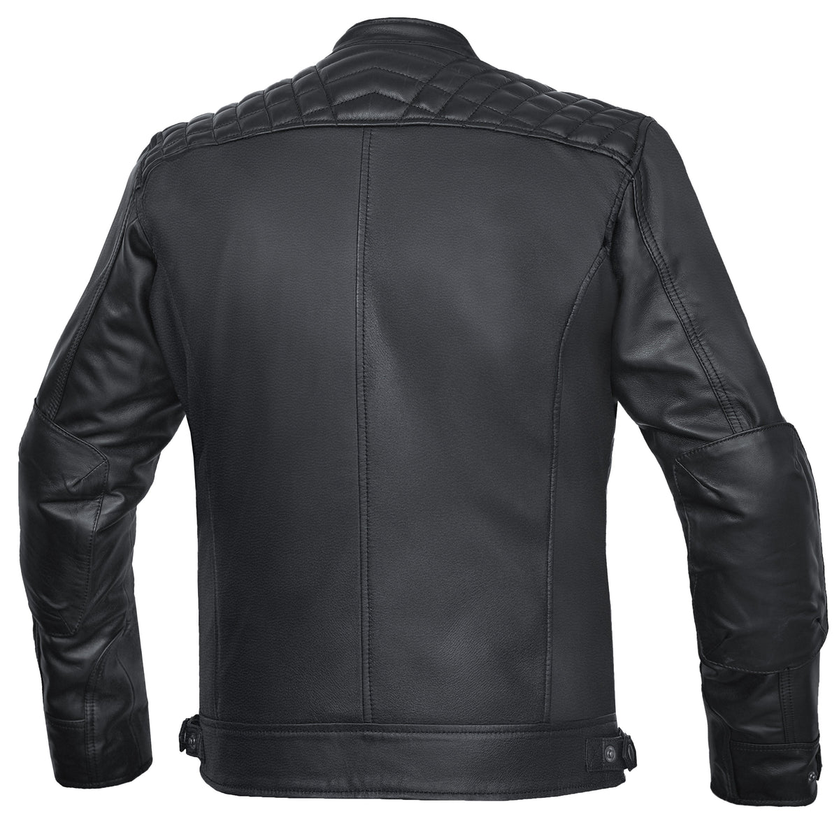 Zuberi Men's Faux Leather Motorcycle Jacket
