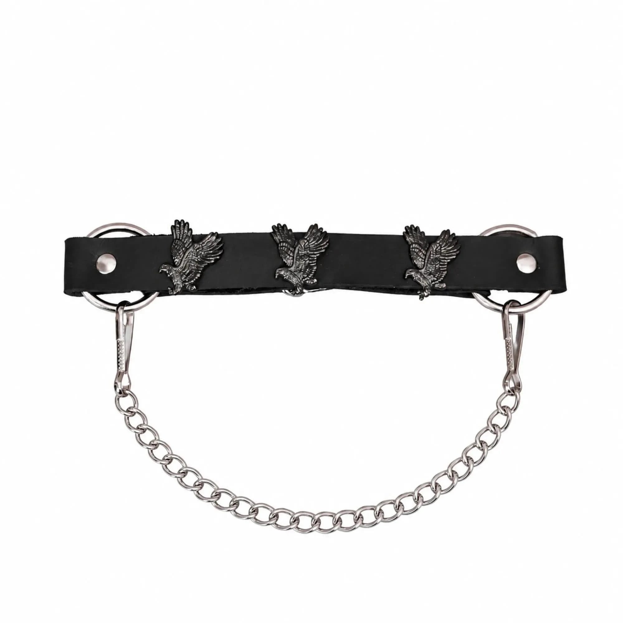Boot Chain - Gunmetal Eagle Flight