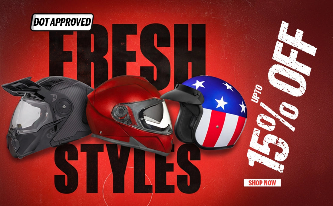 Fresh Style Helmets upto 15% off 