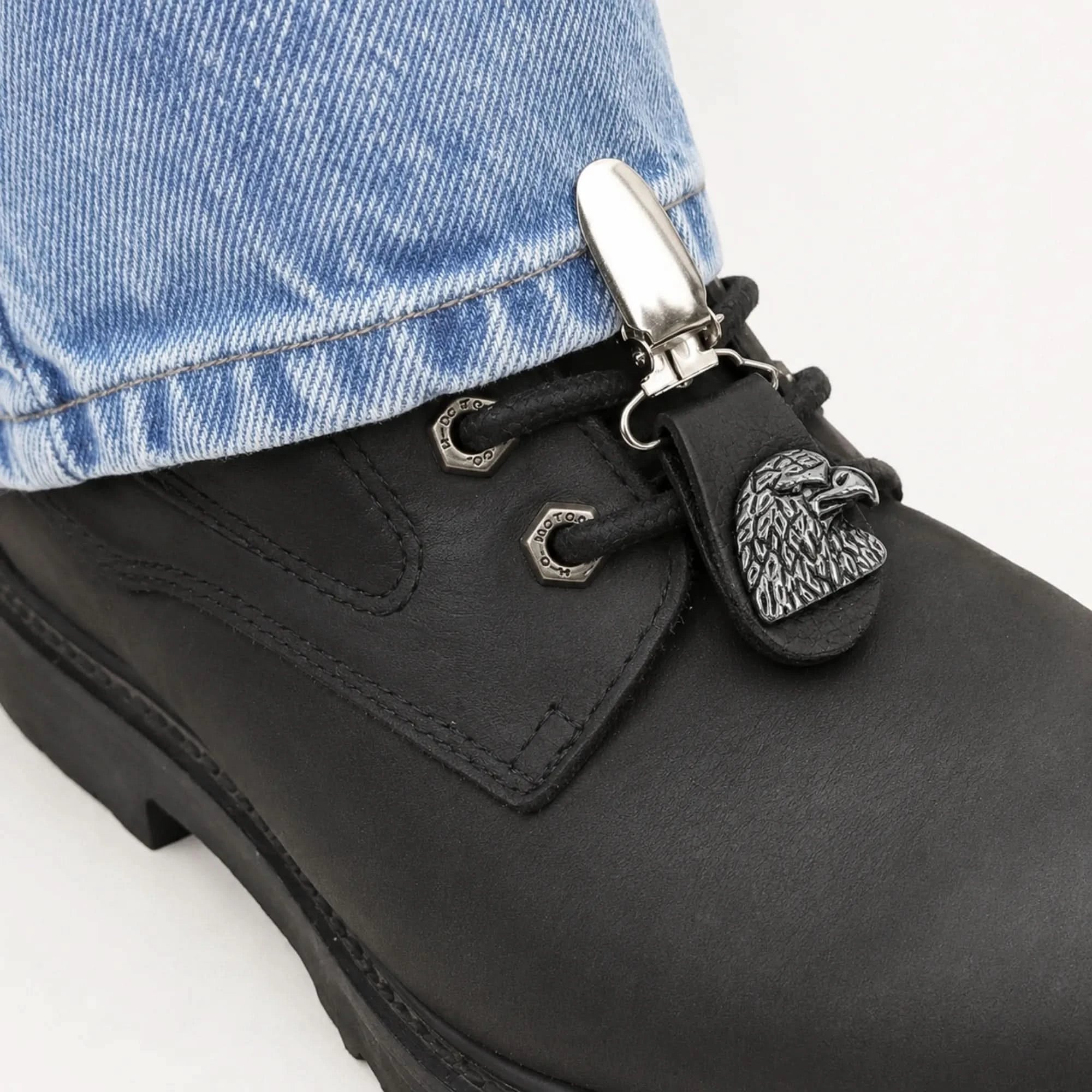Eagle Head Boot Clips