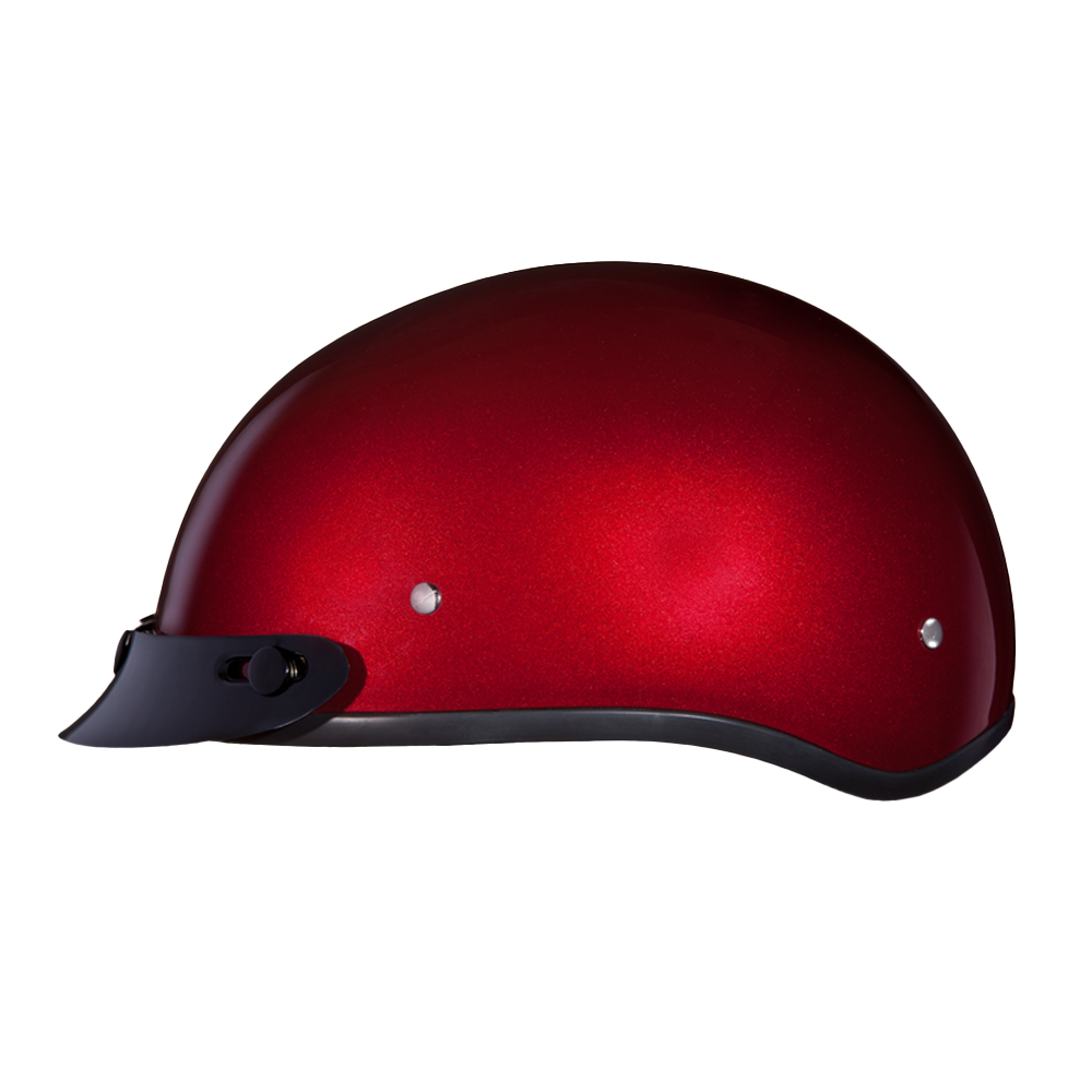 daytona motorcycle helmets 3xs Skull Cap Half Helmet with Peak Visor, Pearl White / S Introducing our Retro Style Motorcycle Helmet Daytona Cruiser Metal Flake Helmet,