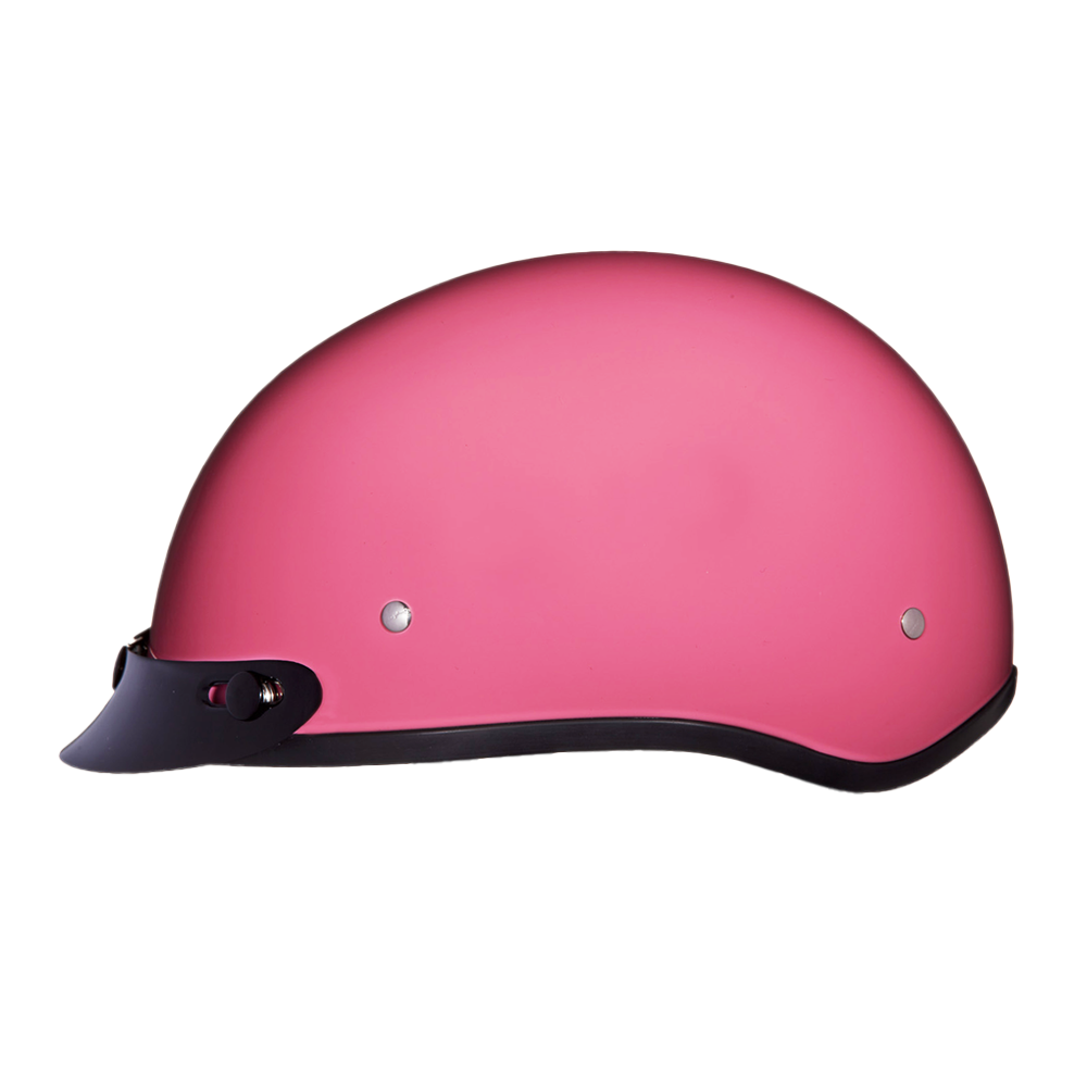 D.O.T. Daytona Skull Cap- Hi-Gloss Pink 2XL D.O.T. Daytona Skull Cap- Hi-Gloss Pink 2XL