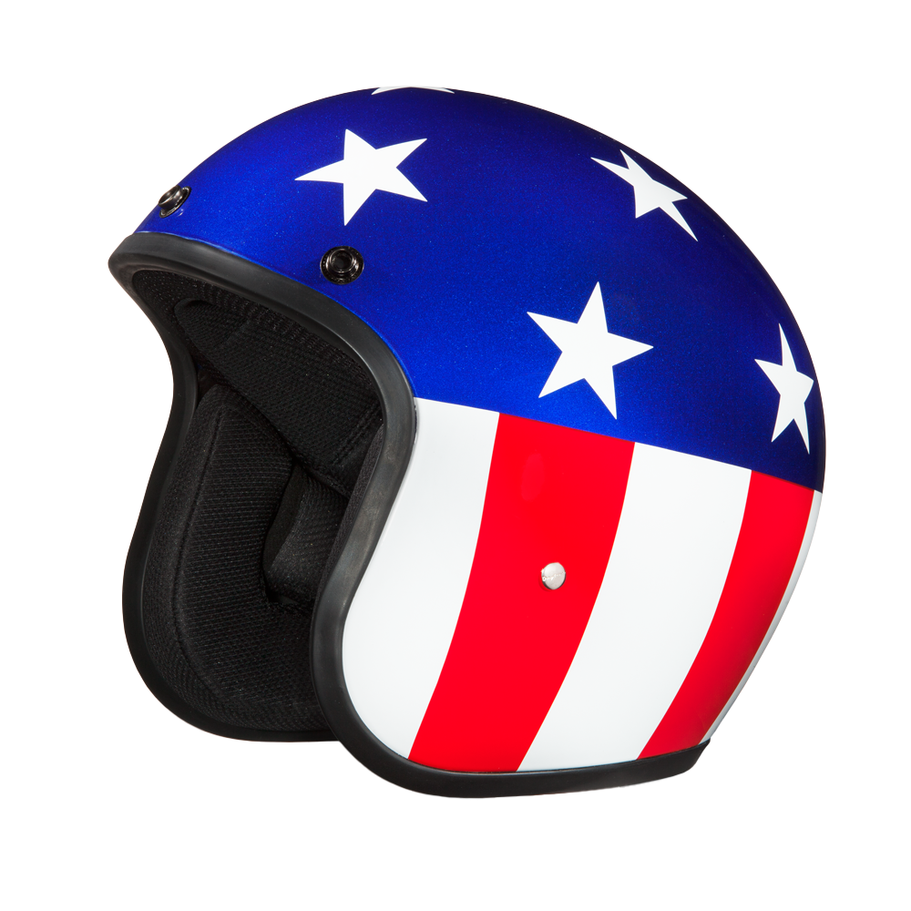 Daytona Cruiser Captain America Helmet, L