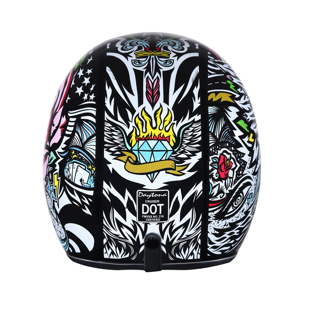 daytona cruiser motorcycle helmet D.O.T. Cruiser- Gun Metal Grey Metallic Cycle City Outdoors A removable Daytona Cruiser Metal Flake Helmet,