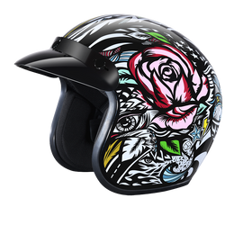 3/4 Motorcycle Helmets are Ideal for Urban and City Riders 3/4 Motorcycle Helmets are Ideal for Urban and City Riders