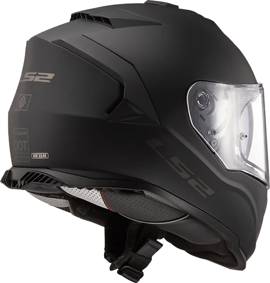 LS2 - Assault Solid Full-Face Helmet Matte Black