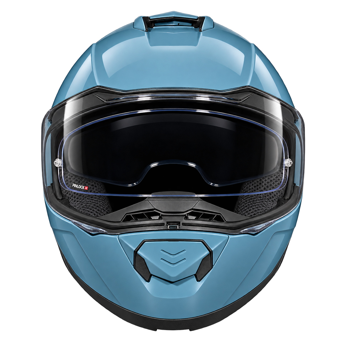 Daytona Glide Modular Motorcycle Helmet - DOT Approved, Bluetooth Ready, Dual Visor, Men/Women/Youth- Shark Blu