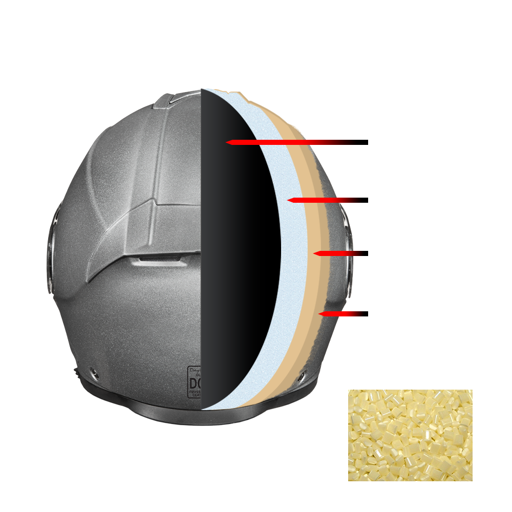 dual density motorcycle helmets Milwaukee H510 Gloss Black Chit-Chat Full Face Wireless Motorc The FLY Racing Odyssey Modular Helmet is a two Daytona Glide Modular Motorcycle Helmet