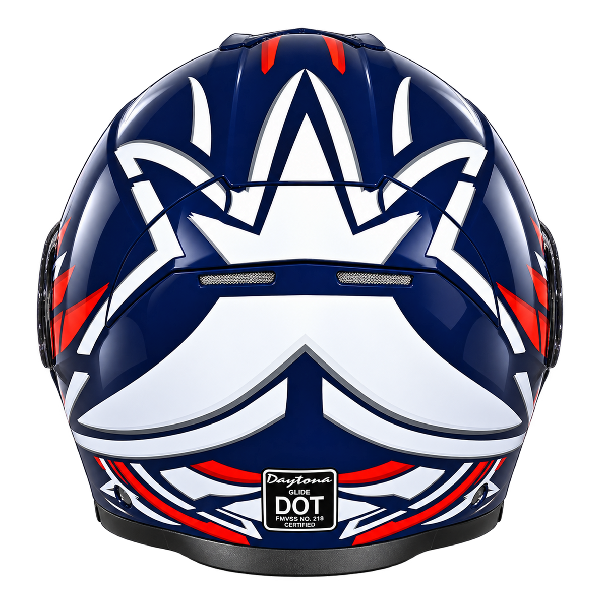 Daytona Glide Modular Motorcycle Helmet - DOT Approved, Bluetooth Ready, Dual Visor, Men/Women/Youth - W/ Liberty
